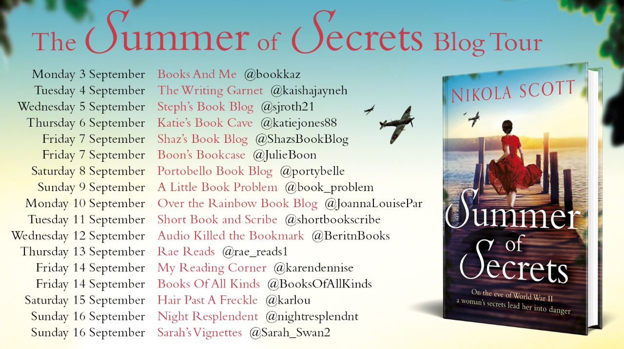 Summer of Secrets Blog Tour Poster